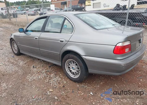 2002 BMW 525 from USA, damaged, VIN WBADT33472GF41985